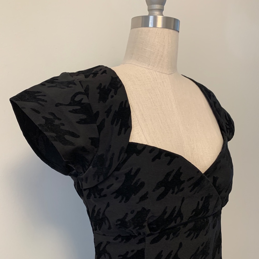 Collectif houndstooth dress UK 10 - Picture 5 of 6